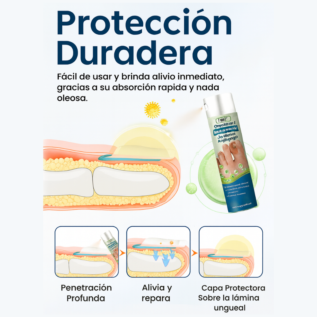 Oferta 2X1 Timilk - OnyxiGuard Spray Herbal de Reparación Fúngica| El secreto natural para uñas sanas y atractivas.
